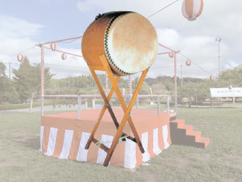 祭り太鼓 1尺5寸 45cm