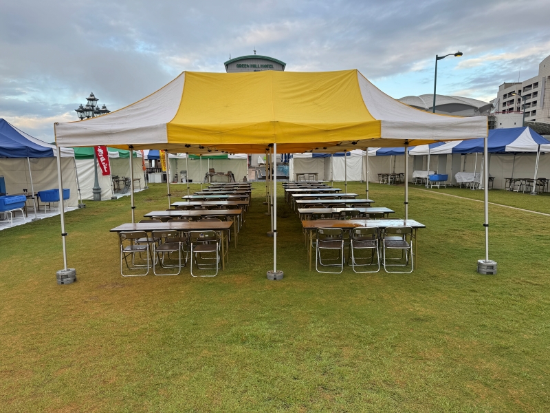 ワンタッチテント