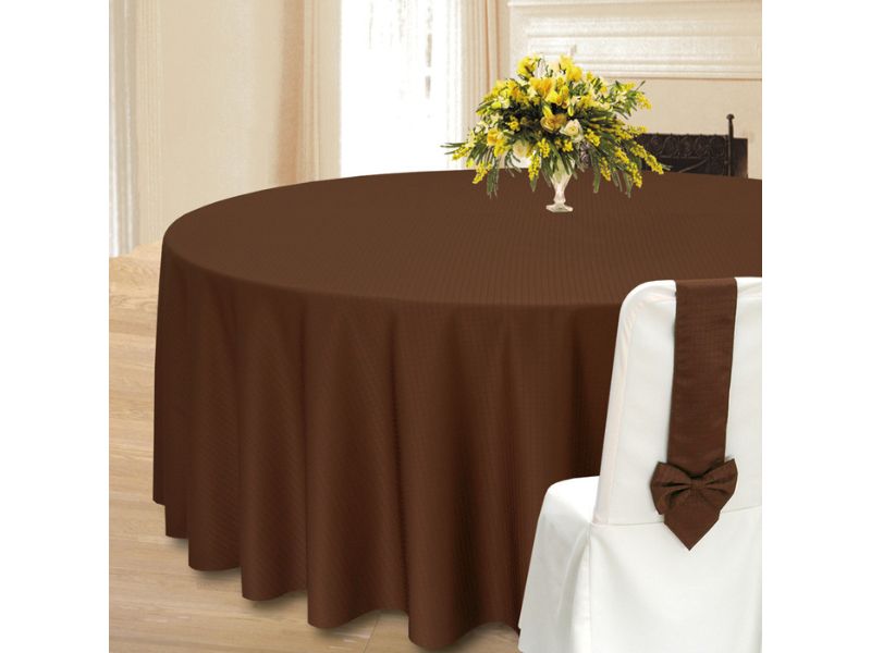 ワッフルアンダークロス ブラウン