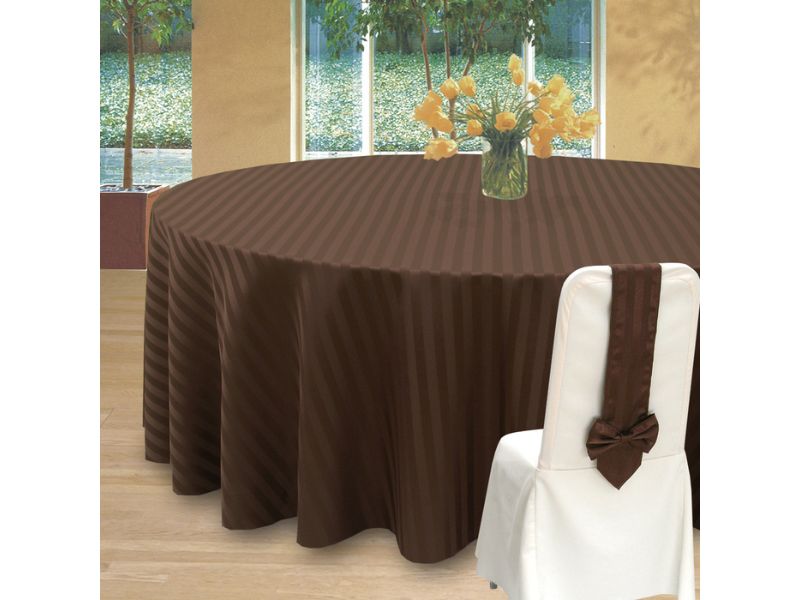 ストライプアンダークロス ブラウン